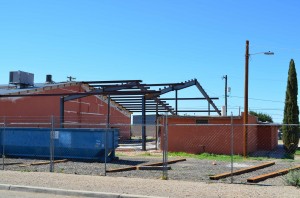 El Casino Ballroom 07/13/11 with more roof supports in place / photo by Daniel Buckley