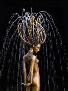 Fountains by Polish artist, Małgorzata Chodakowska